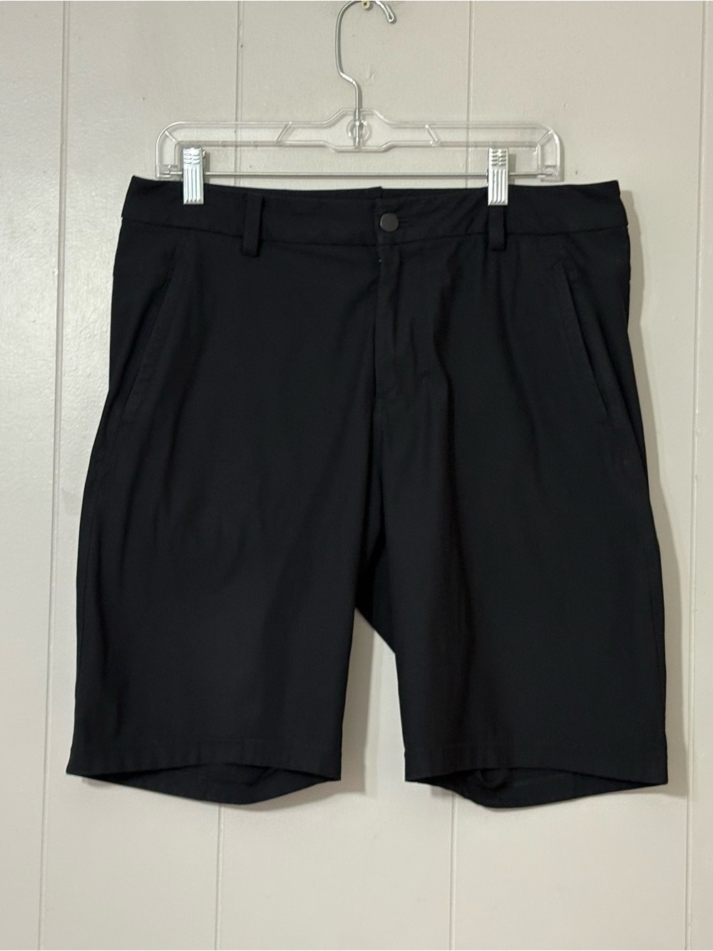 Lululemon Black Golf Shorts Performance Casual Athletic Chino